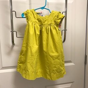 Mini Boden pretty cord jumper dress